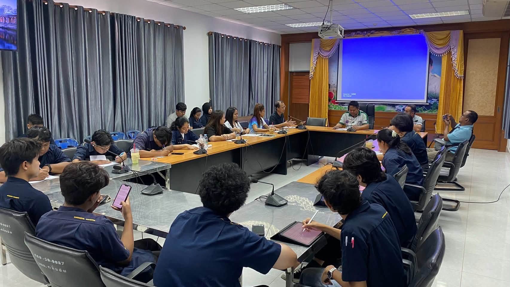 ลงพื้นที่ขับเคลื่อนงานวิจัยเศรษฐศาสตร์ โครงการ "SouthX Project" ณ ตำบลตลิ่งชัน อำเภอจะนะ